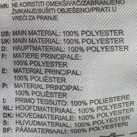 Mens Reebok Heather Blue Active Pullover Shirt 1/4 Zip Long Sleeve Polyester L - Picture 4 of 8